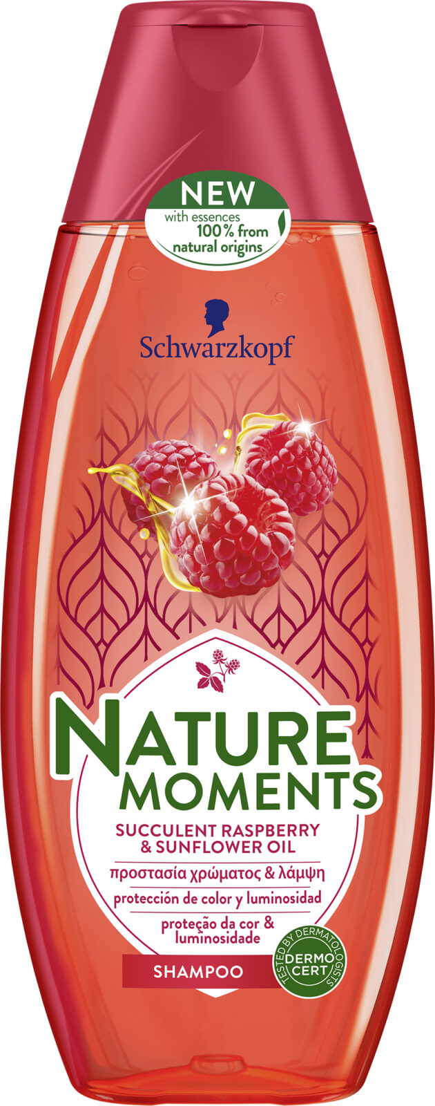 Nature Moments Succulent Rapsberry Sunflower Oil Shampoo